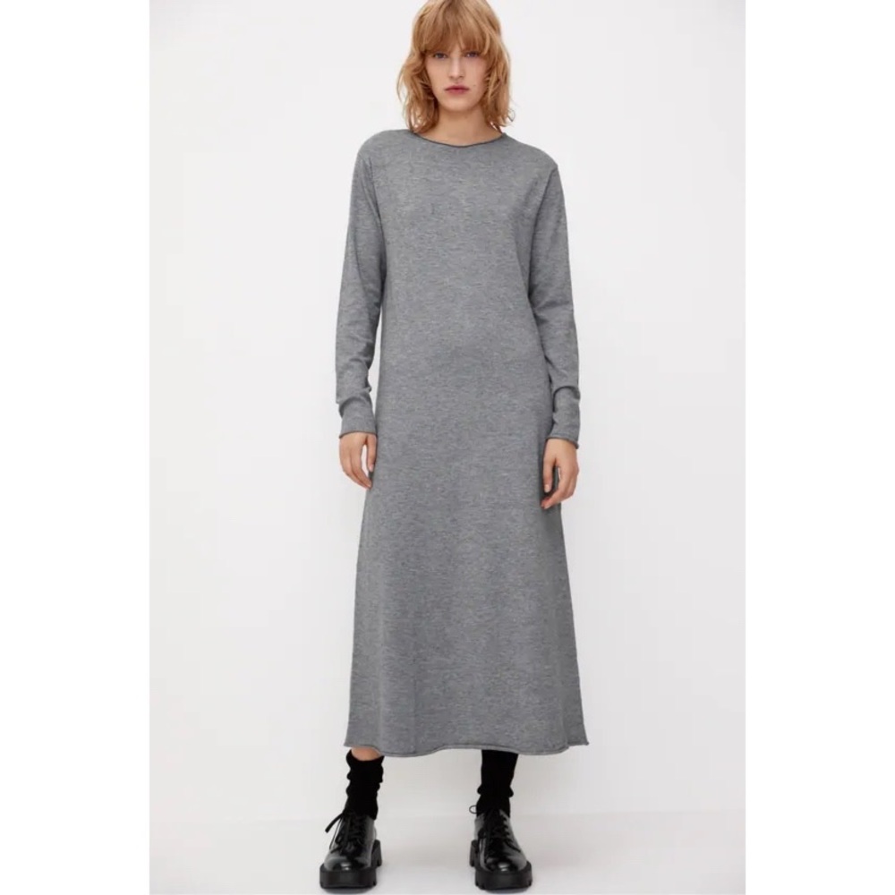 NWT ZARA LONG KNIT DRESS